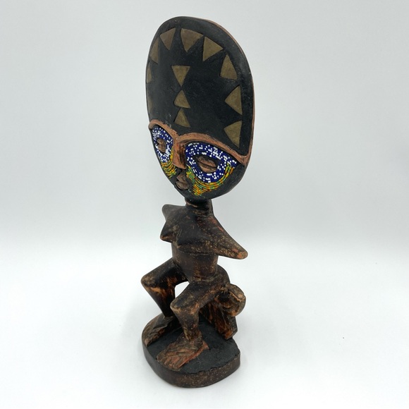 Wooden Ashanti Fertility Doll Statue - Picture 5 of 11